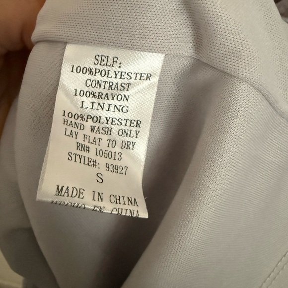 Savanna Jane Dress Size S Gray Colorful Floral Embroidered Holiday Thanksgiving - Picture 8 of 9